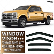 Suitable for Ford Ford Super Duty F250 F350 Window visor Sunny Rainproof Sunshade