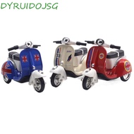 DYRUIDOJSG Mini Motorcycle, Pull-back Miniature Motorcycle Model, Portable Inertia Diecast Vehicle T