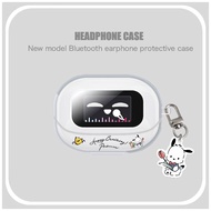 for UGREEN EchoBuds Magic Case Cartoon Stitch Cute Pooh Bear Pendant UGREEN T6 Magic Clear Soft Case