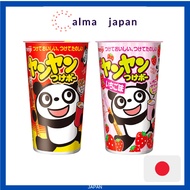 [Japanese Sweets] Meiji / Yan Yan Tsukebo Chocolate Cream / Yan Yan Tsukebo Strawberry