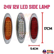 12v 24v Led SIDE LAMP For Lorry Trailer Bus Heavy Truck LAMPU TEPI TRAILER LED Marker Light