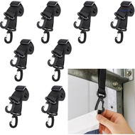【SUIT*】 8lots Adjustable Banners Holder for Secure Garage Door Decoration Fixing for Holiday and Eve
