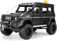 TGRCM-CZ 1:24 Mercedes Benz G550 Car Model with Pullback Function, Children's Toy Car with Light and
