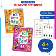 MIND TO MIND 101 Never Get Bored Activity Book | 104 Pages | Full Colour | Activity Book