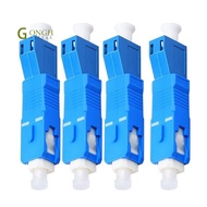 Single Mode 9/125Um Connector 9/125Um SC/UPC to LC/UPC Connector Hybrid Optical Fiber Adapter