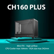 DEEPCOOL CH160 PLUS MINI ATX BLACK WHITE CASE