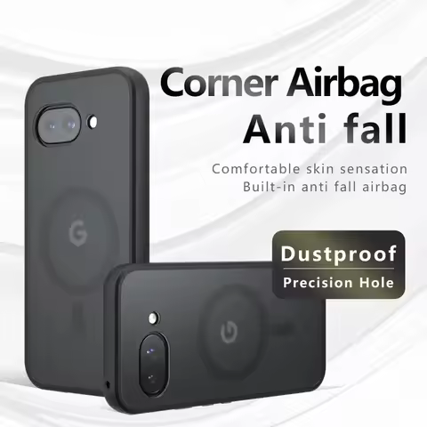For Magsafe Magnetic Wireless Charging Case For Google Pixel 9A Pixel9A 5G Shockproof Matte Back Cov