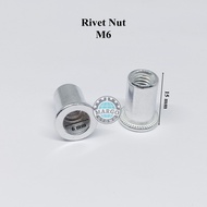 Rivet Nut Flat Aluminum Rivet Nut/ M6