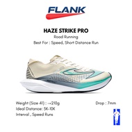 HIJAU 910 Nineten Haze Strike Pro Ivory White Green/ TOSCA Black Fast Run Running Shoes, Daily Runni
