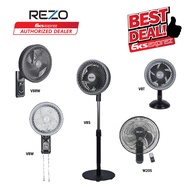 Rezo Table / Wall Fan with Remote Control V8S / V8T / W20 / W20S / V8W / V8RW / U20