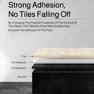 Tile repair adhesive backing strong repair tile adhesive