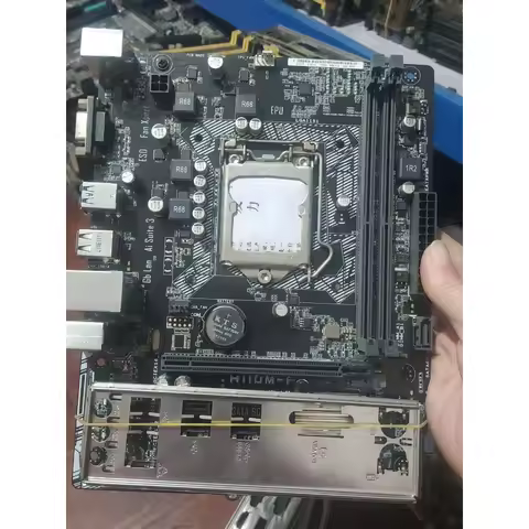 used for ASUS H110M-F-K Used Board LGA1151 With I/O Shield Support 6th 7th Gen CPU DDR4 Micro ATX