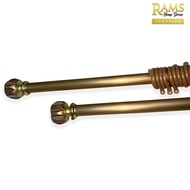 Double Layer Extendable Curtain Rod / Besi Langsir / Rod Langsir / Batang Langsir / Batang Tirai / Rod Tirai - Metal