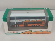 新巴 NWFB Neoplan Centroliner 波浪 巴士模型 6008 JU1220 2x 灣仔特快