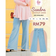 READY STOCK 2Wins Sandra Bootcut Jeans S-3XL