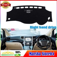 Dashboard Cover Mat For Toyota Alphard 2008-2017 Dashmat Covers Original