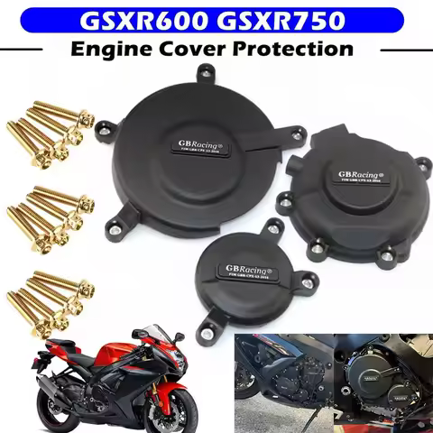 Motorcycles Engine Cover Protection Case For Case GB Racing For SUZUKI GSXR600 GSXR750 2006-2023 K6 