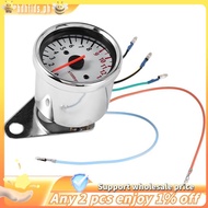 Universal Motorcycle Scooter 13000RPM Analog Tachometer Gauge Night Light
