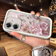 Luxury Butterfly Flowers Phone Case For Realme Note 70 70T C53 C55 C61 C63 Note 60 50 60X C65 C67 GT