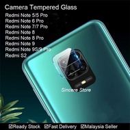 Redmi Note 9S 9 8 7 6 5 Pro S2 A3 A2 Lite 6X CC9e RN7 RN8 Xiaomi Mi Camera Tempered Glass Protector 