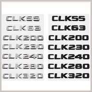Car Rear Trunk Letters Emblem Tail Box Badge Sticker for CLK Class CLK55 CLK63 CLK200 CLK230 CLK240 