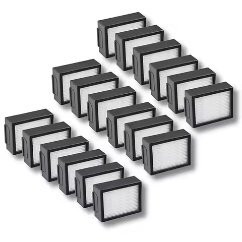 18Pcs Parts Accessories HEPA Filter For Irobot Roomba Evo,I,E,J Series: E5 E6 E7 I1 I3 I4 I5 I6 I7 I