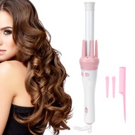 [wilkl] Professional Ceramic Curling Iron Automatic 360° Rotating Hair Curler Electric Curling Wand 110‑240VUS Plug