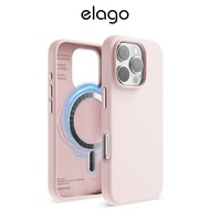 elago Magnetic Silicone Case Compatible with iPhone 16 Pro (6.3 Inch)