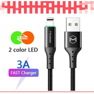 MCDODO CA-7410 Auto Power Off USB Data Cable 3A Super Fast Quick Charging LED Indicator