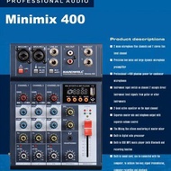 Hardwell minimix 400 minimix400 original bluetooth usb 4ch mixer