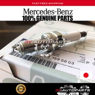 Genuine Benz New A0041595803 Iridium (4pcs) Spark Plug For Mercedes Benz W203 W204 W211 W212 C204 C2