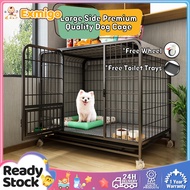 Pet Cage，Collapsible Dog Cage Cat Cage Square Tube Dog Cage Bold and Thickened Iron Cage Small Dog Teddy Dog Iron Cage Pet Cage Kitten Puppy Kennels Teddy Golden Retriever Cage