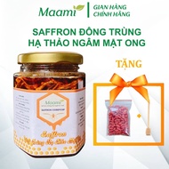 3gr Cordyceps + 1GR Saffron (Saffron Stiletto Iran) Soak Pure Honey (200ml Jar)