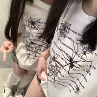 T-shirt T-shirt Girlfriends Dress Sisters Sisters Dress Top Women Spider Letter Short-Sleeved T-shir