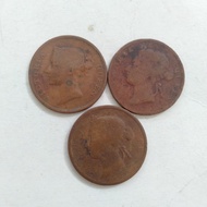 koin Kuno 1 cent straits settlements Victoria