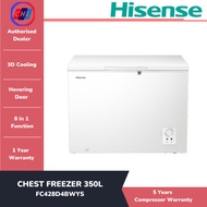 HISENSE (Authorised Dealer)FC-428D4BWYS 350L CHEST FREEZER WITH 8in1 FUNCTION