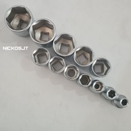 Socket Wrench Shock Essen Mata Sock Socket 8 10 12 14 17 19 21 22 24 27 30 32 mm 8mm 10mm 12mm 14mm 