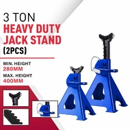 3 Ton Heavy Duty Jack Stand With Safety Lock Car Jack Jack Kereta Jek Kereta (2pcs/set)