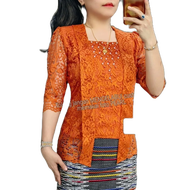 KARTINI/ BROCADE BLOUSE KARTINI/ KEBAYA BATAK KEBAYA TOP Kebaya Kebaya Indonesia Kebaya Blouse