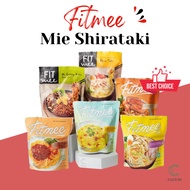 Fitmee MIE SHIRATAKI NOODLE ALL Variant HALAL | Shirataki NOODLE Instant Healthy DIET Noodles Korean Fried SOTO Chicken Onion CARBONARA