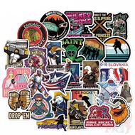 50Pcs/Set ❉ Ice Hockey Series 01 Sports Stickers ❉ Waterproof DIY Fashion Decals Doodle Stickers