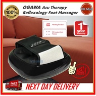 OGAWA Acu Therapy Reflexology Foot Massager(Black)