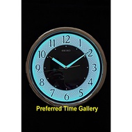 (Clock) 100% ORIGINAL Seiko Wall Clock QXA472G Gold Case,Luminious Number Dial