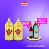 Combo 2 chai dầu ăn Ranee Golden 2 lít (2 lít/chai x 2 chai)