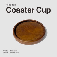 KAYU Wooden Coaster Cup - Wooden Cup Coaster