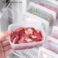 [NobleBeautiful] Refrigerator Frozen Meat Box Divided Frozen Box Sealed Crisper Onion Ginger Garlic 
