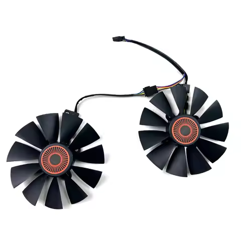 NEW Cooling Fan 95mm T129215SU FD10015H12S 0.55A 5Pin GTX980 Cooler Fan For ASUS STRIX GTX 970 980 7