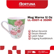 12 Oz Color Mug LL-E007-6 350 ML