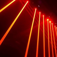 DJ RGB Laser 6 Heads Laser Moving Head Light DMX512 Stage Effect Lighting Projector Disco Music Danc