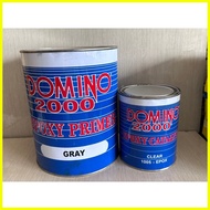 ◕ ✑ ∭ Domino Epoxy Primer Gray 1L 4L with Catalyst